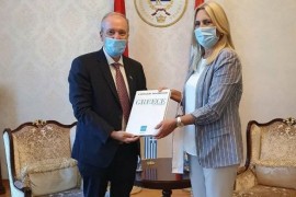 Cvijanovićeva se sastala sa ambasadorom Grčke u BiH
