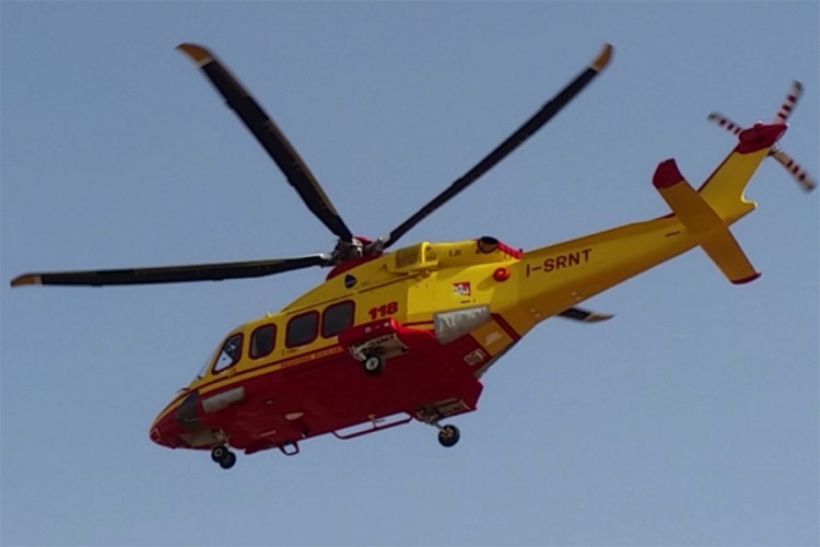 Žena se porodila u helikopteru