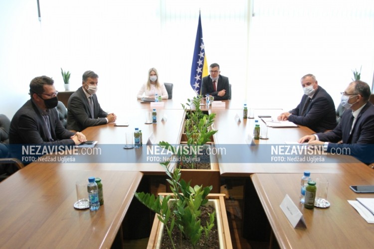 U toku sastanak Tegeltije sa Viškovićem i Novalićem