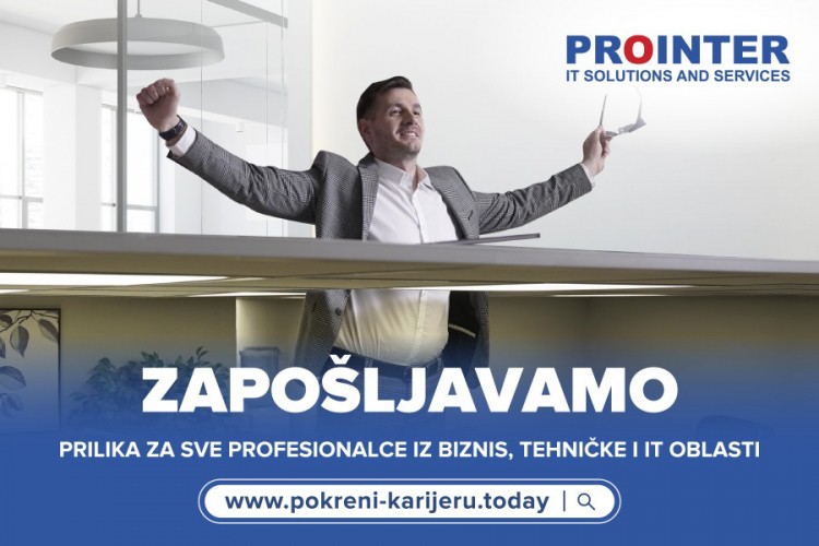 Uz "Pokreni karijeru" došli do posla: Prointer zatrpan biografijama