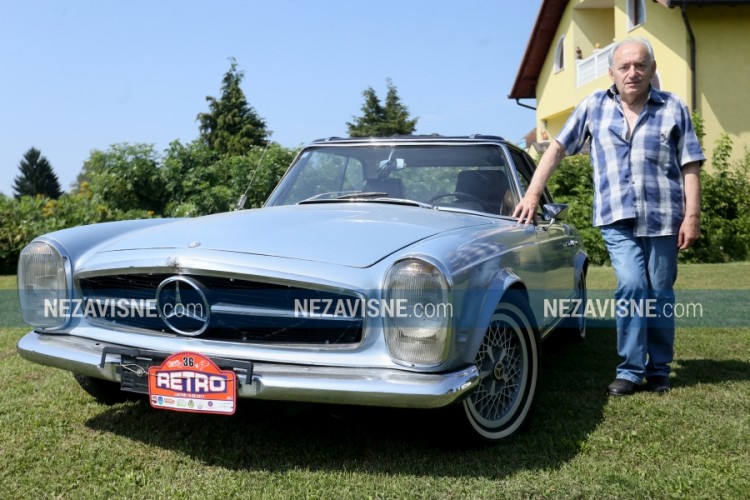 Rajko vlasnik rijetkog oldtajmera: Pola vijeka druguje s mercedesom