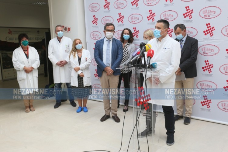 Delegacija SZO: UKC RS mnogo uradio tokom pandemije