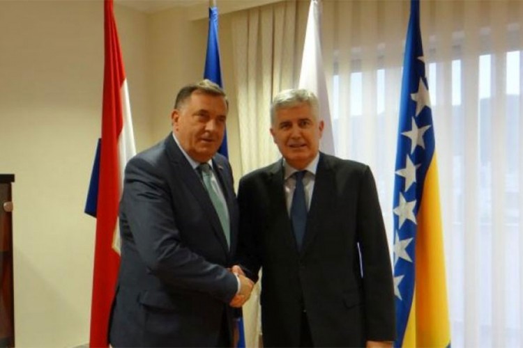 Dodik sa Čovićem u Mostaru