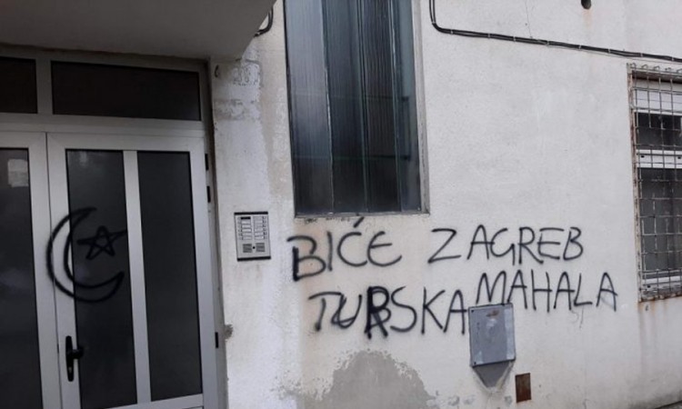 U Vitezu osvanuo grafit "Biće Zagreb turska mahala"