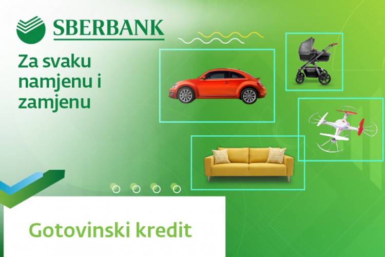 Gotovinski krediti bez žiranata i hipoteke u Sberbanci