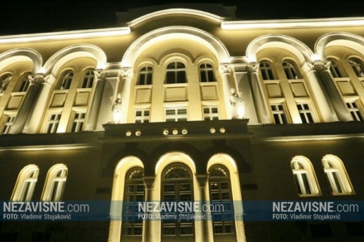 Koncert Јovanićeve i Bojinovićeve u Banskom dvoru