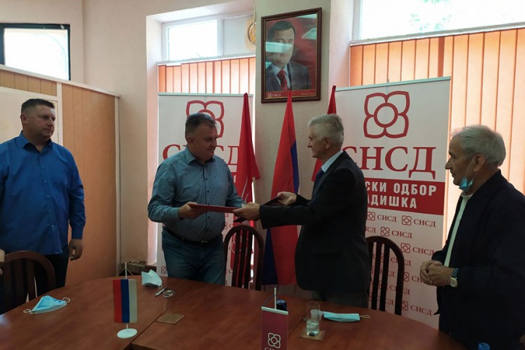 PDS podržao kandidata SNSD-a za gradonačelnika Gradiške