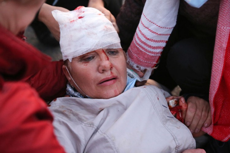 Protesti u Minsku, upotrijebljeni vodeni topovi, 10 uhapšenih