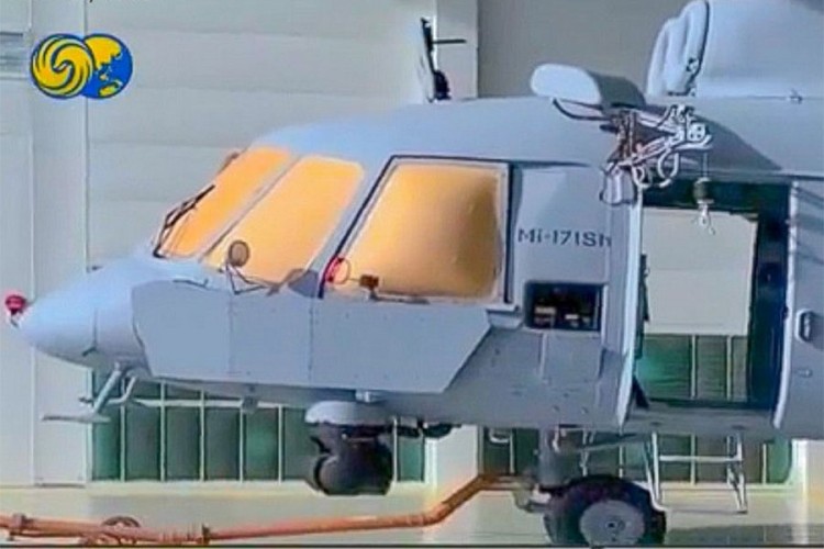 Helikopteri Mi-17 sa kineskim oznakama u ruskoj fabrici