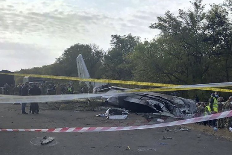 Objavljen snimak pada ukrajinskog aviona