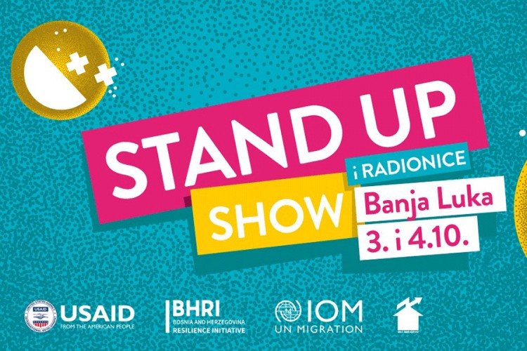 Oktobar donosi smijanje do suza - stand up komedija u Domu omladine