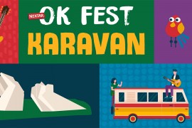 Nektar OK FEST karavan na putu kulture