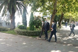 Krivokapić, Bečić i Abazović kod Ðukanovića