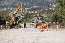 U Trebinju se gradi nova putna dionica