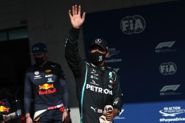Hamilton na pol poziciji u Portugalu