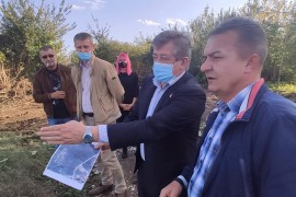 Koviljuše dobijaju sportski teren, Mićić obišao gradilište