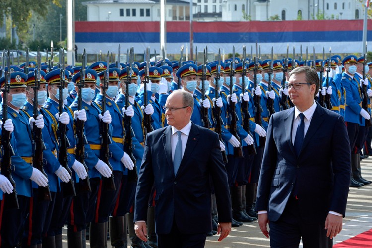 Knez Albert II od Monaka stigao u Srbiju