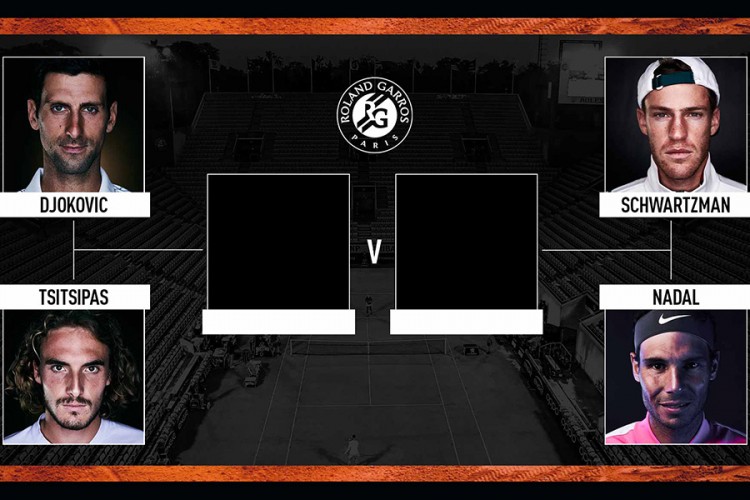 Borba za finale Rolan Garosa, Nole protiv Cicipasa i povrede