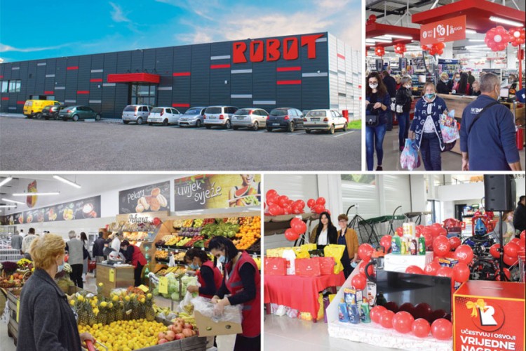 Otvoren hipermarket Robot u Derventi