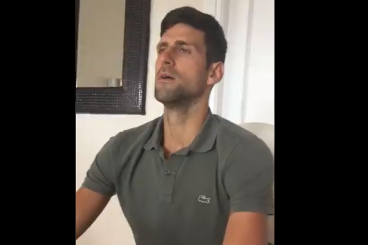 Novak Đoković vježba francuski pred finale Rolan Garosa