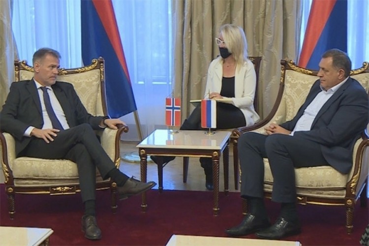 Dodik i Rajnertsen opredijeljeni za unapređenje ekonomske saradnje