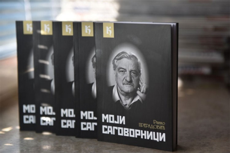Promovisana knjiga Ranka Preradovića "Moji sagovornici"