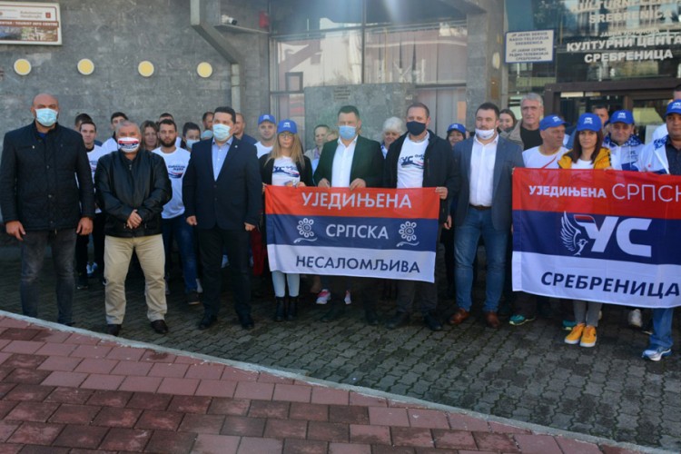 Stevandić u Srebrenici: Ne mogu nas zaustaviti podmetanjem