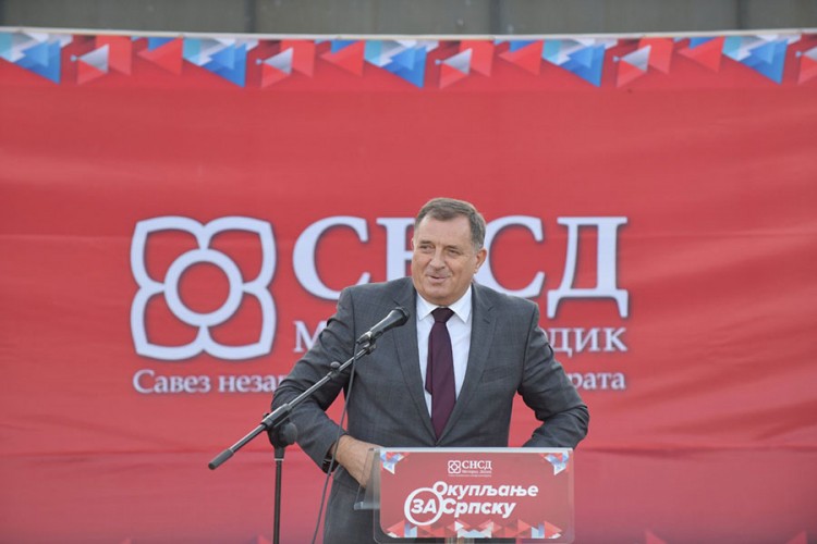 Dodik: Siguran sam u pobjedu SNSD-a i razvoj Bijeljine