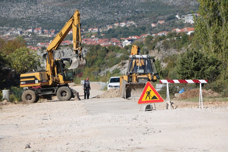 U Trebinju se gradi nova putna dionica