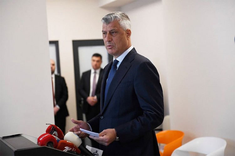 Odluka o optužnici protiv Tačija ostaje povjerljiva