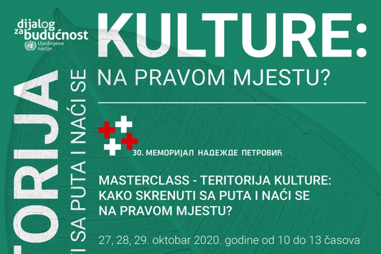 U naredna tri dana prvi masterklas o teritoriji kulture