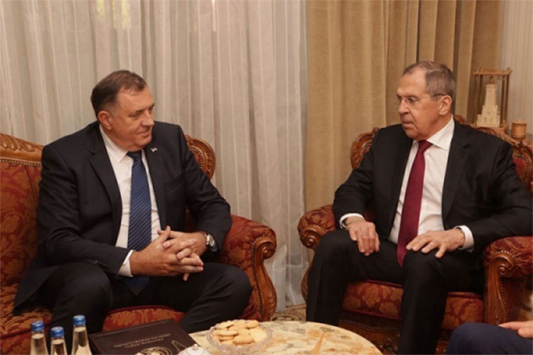 Dodik: Posjeta Lavrova RS važnija od posjete Predsjedništvu BiH