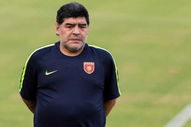 Dijego Maradona u samoizolaciji