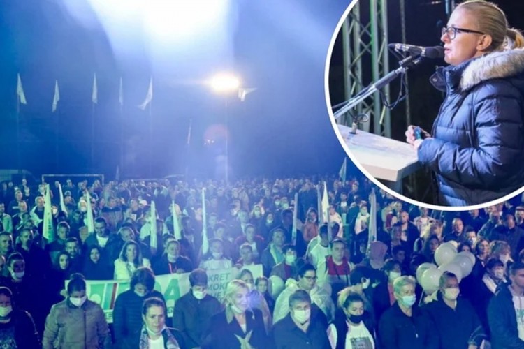 Kandidatkinja PDA: Protivnike ćemo priključiti na Fadilove respiratore