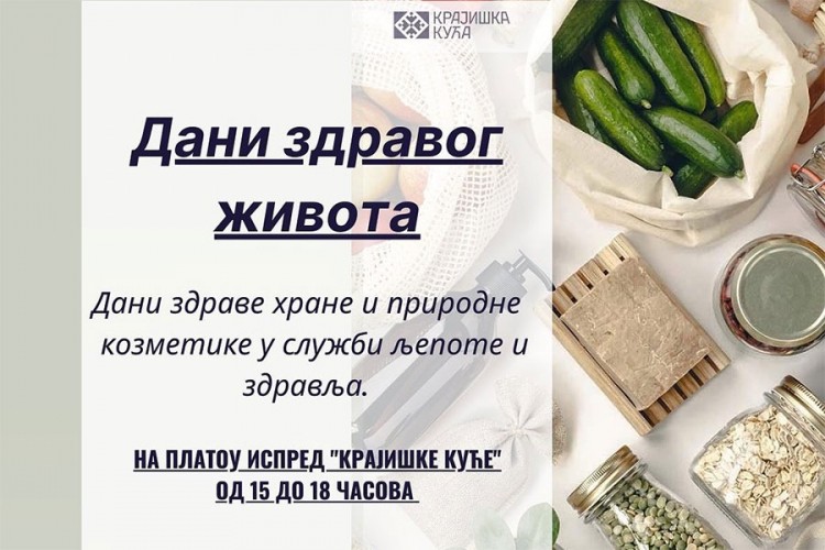 "Dani zdravog života" pred Krajiškom kućom