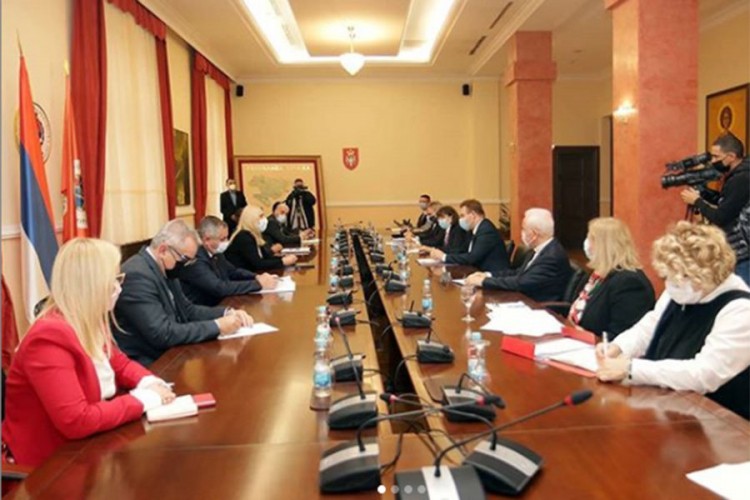 Cvijanović sa delegacijom Hrvatske: Jačati privrednu saradnju
