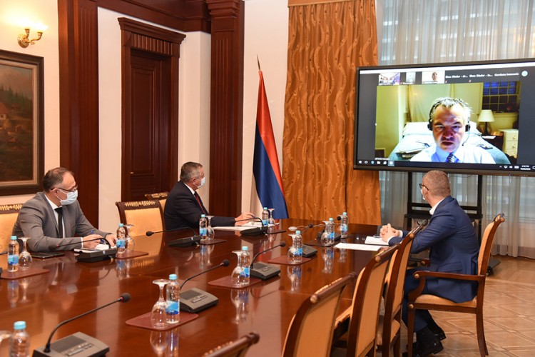 Višković sa Petrijem o novom programu podrške MMF-a