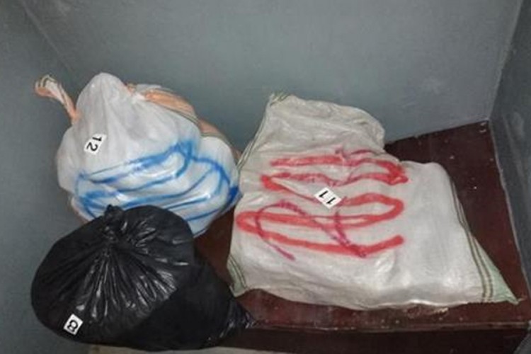 Pronađeno oko 150 kilograma marihuane