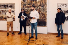 Retrospektivna izložba Ratka Lalića otvorena u Banskom dvoru