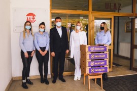 Mozzart obezbijedio osvježenje za ljekare