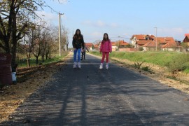 Asfaltirana Ulica Stjepana Mitrova Ljubiše u Dašnici