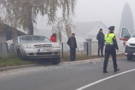 Dvije osobe povrijeđene u sudaru
