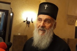 Patrijarh se osjeća dobro, ostaje 14 dana u bolnici