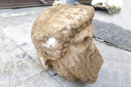 U atinskoj kanalizaciji pronađena skulptura iz 4. vijeka pne.
