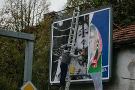 "Buđenje" Jelene Medić zamijenilo političare na bilbordima širom BiH