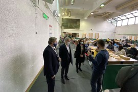 Satler posjetio Glavni centar za brojanje glasova