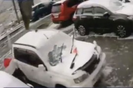 Izbjegao sigurnu smrt za dlaku, stradao "samo auto"