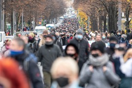 Protestanti protiv korone u Njemačkoj se porede sa borcima protiv ...