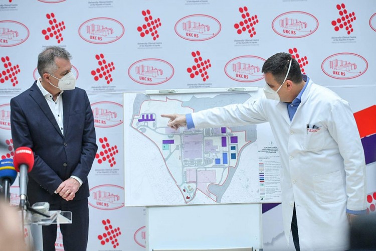 Đajić i Radojičić o planovima i projektima za UKC RS