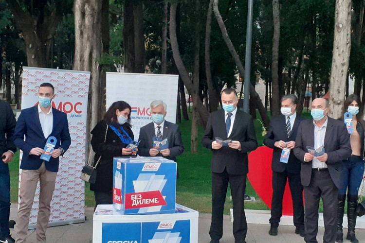 DEMOS u Trebinju: Možemo odgovoriti svakom u izazovu
